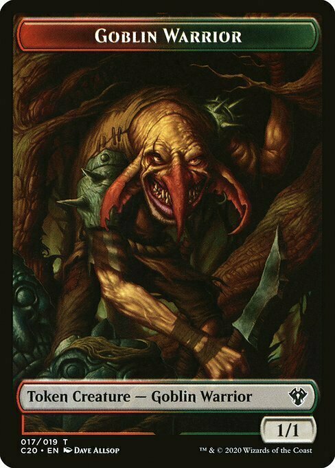 Goblin Warrior // Drake Card Front