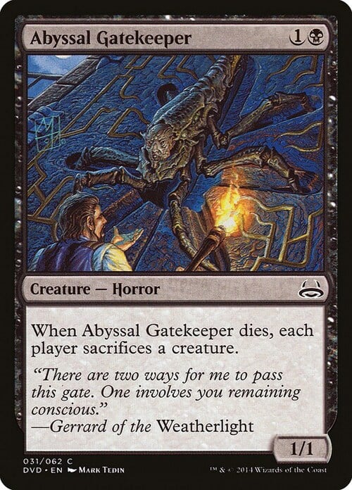 Abyssal Gatekeeper Card Front