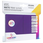 100 Gamegenic Matte Prime Sleeves - Purple