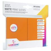 100 Gamegenic Matte Prime Sleeves - Orange