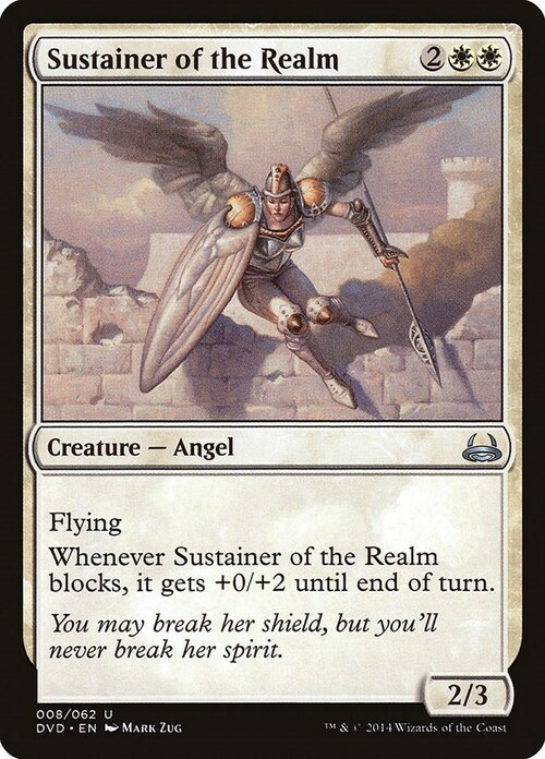 Sustainer of the Realm Card Front