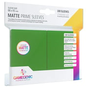 100 Gamegenic Matte Prime Sleeves - Green