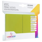 100 Gamegenic Prime Sleeves - Lime Green