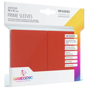 100 Gamegenic Prime Sleeves - Red