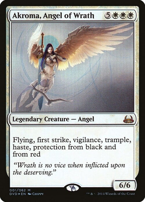 Akroma, ángel de ira Frente