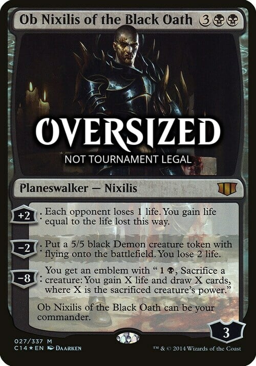 Ob Nixilis of the Black Oath Card Front