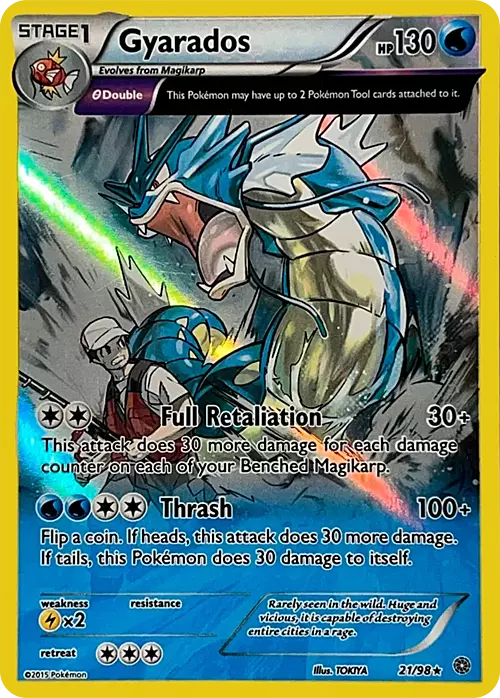 Gyarados Card Front