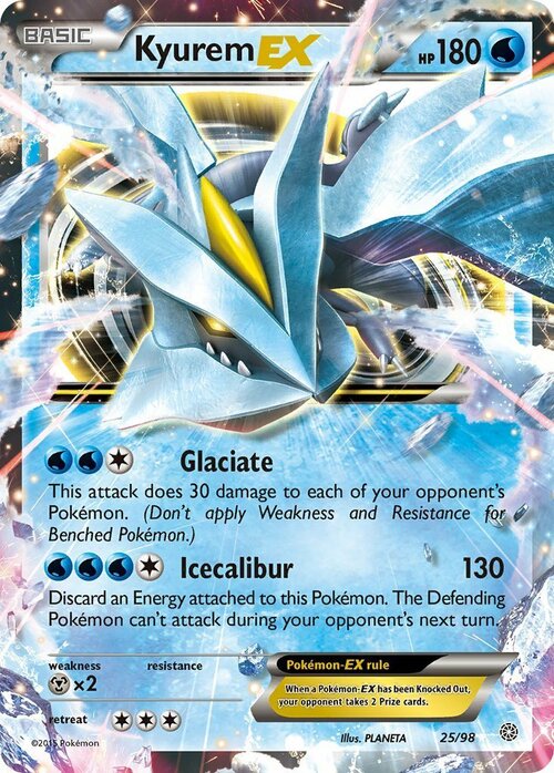 Kyurem EX Card Front
