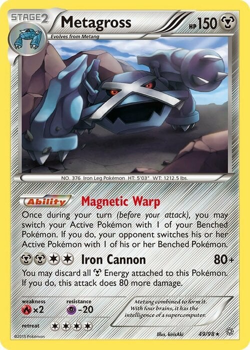 Metagross Card Front