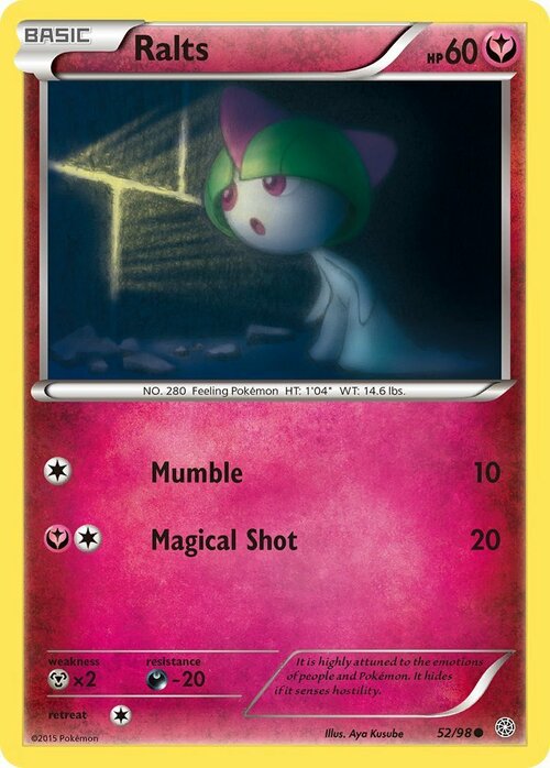 Ralts Card Front