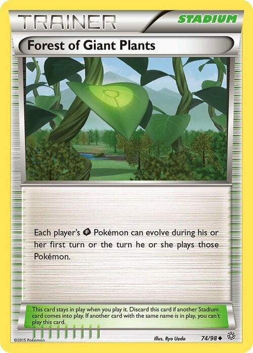 Forest of Giant Plants Card Front
