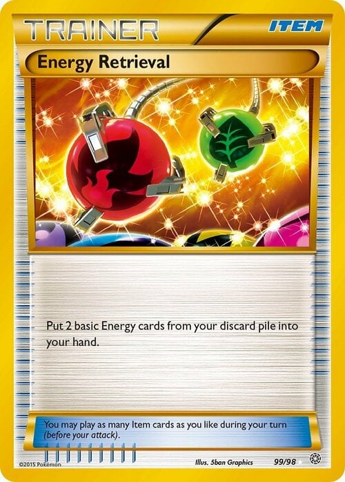 Energy Retrieval Card Front