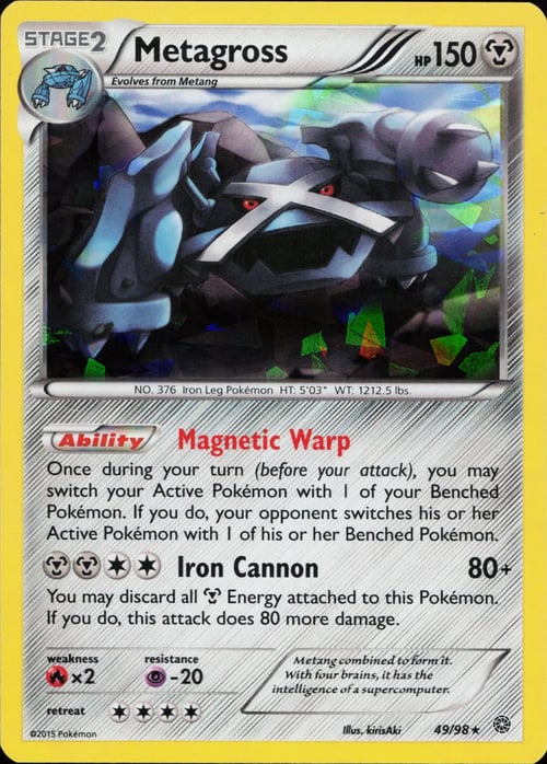 Metagross Card Front
