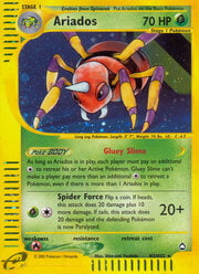 Ariados [Gluey Slime | Spider Force]