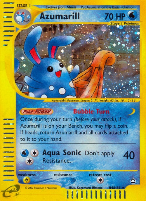 Azumarill Card Front
