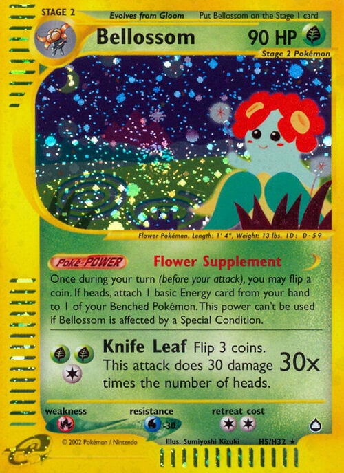 Bellossom Card Front