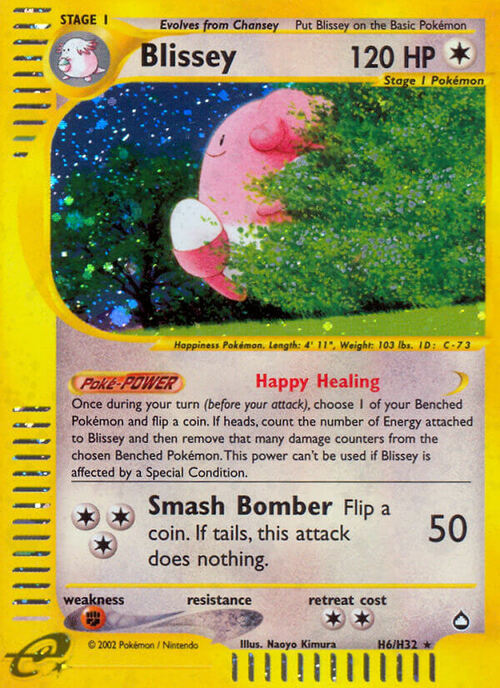 Blissey Card Front