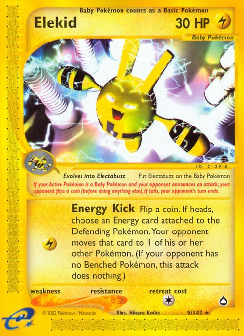 Elekid [Energy Kick] Frente