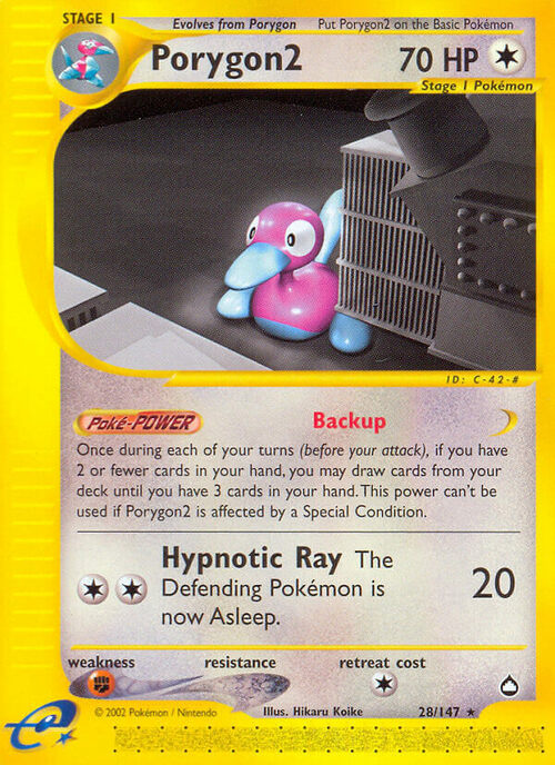 Porygon2 Card Front