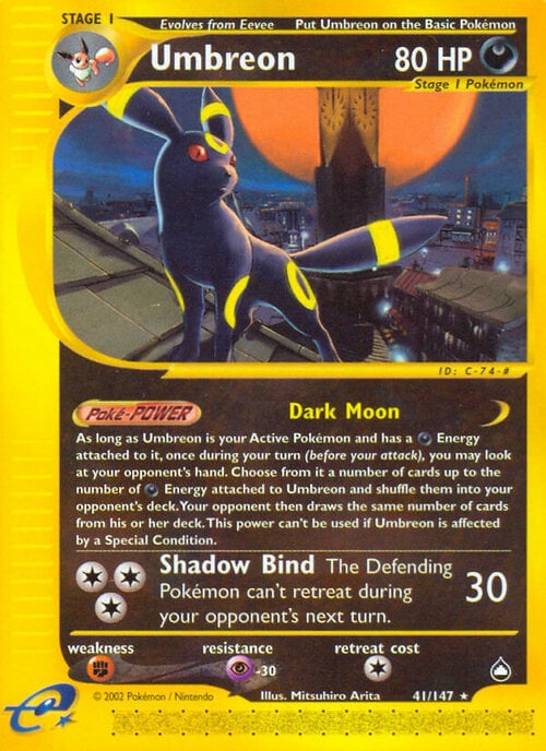 Umbreon [Shadow Bind] Card Front