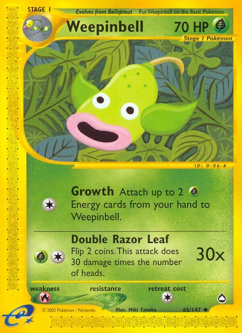 Weepinbell Card Front