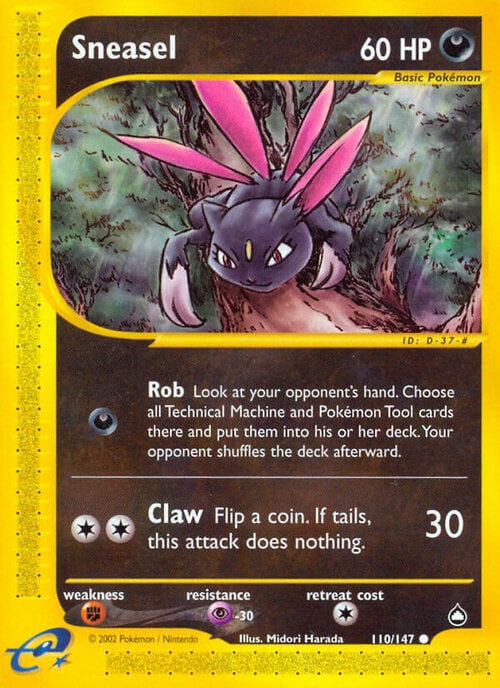 Sneasel Card Front