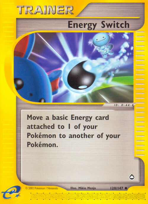 Energy Switch Card Front