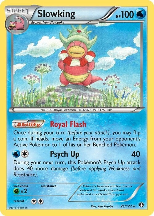 Slowking Card Front