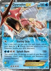 Gyarados EX [Stormy Seas | Splash Burn]