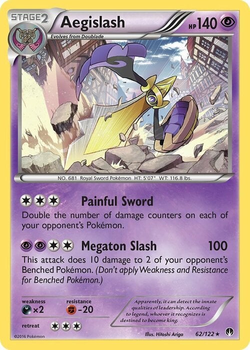 Aegislash Card Front
