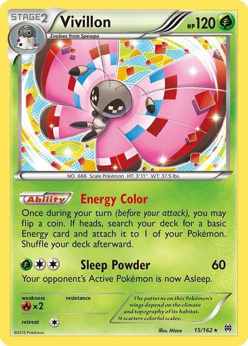 Vivillon Card Front