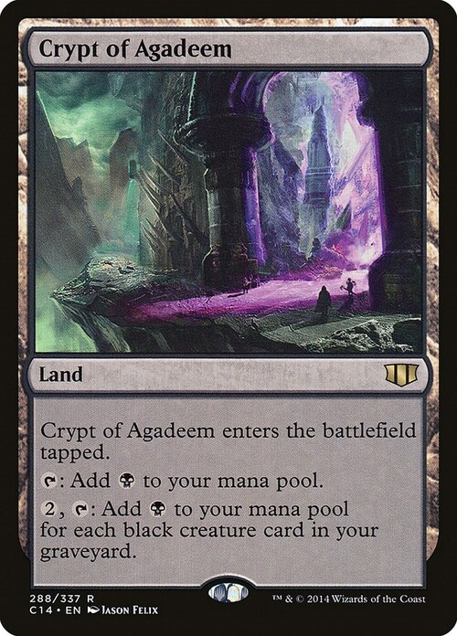 Crypt of Agadeem Card Front
