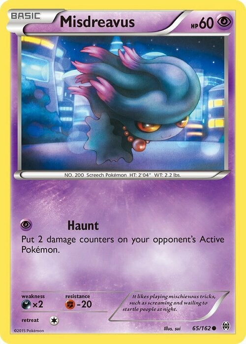 Misdreavus Card Front