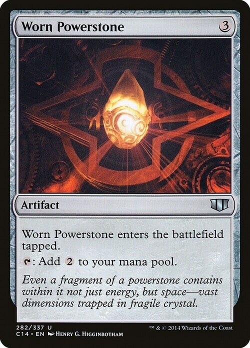 Worn Powerstone Card Front