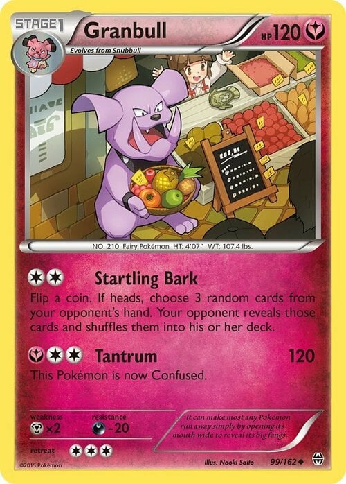 Granbull Card Front