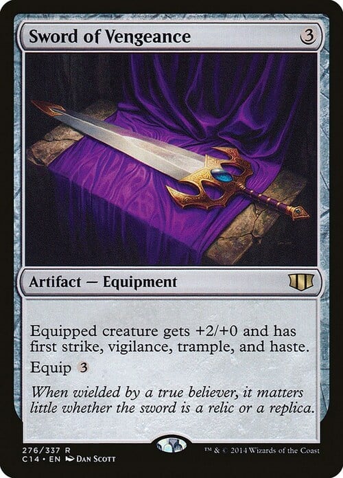 Sword of Vengeance Card Front