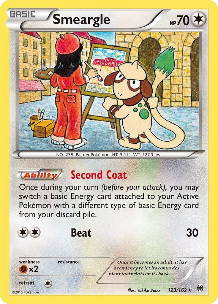 smeargle holographic pokemon card value Pokemon Card McDonald 2022 15/15 Smeargle Holo – Brokenvase Games