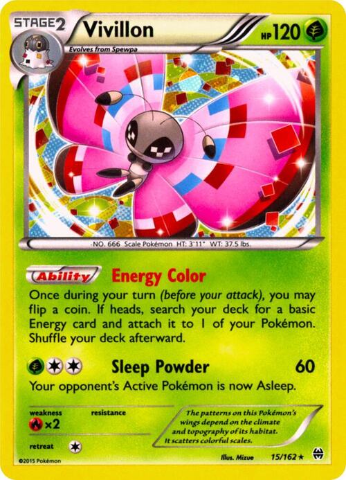 Vivillon Card Front