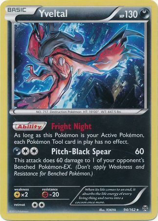 Yveltal Card Front