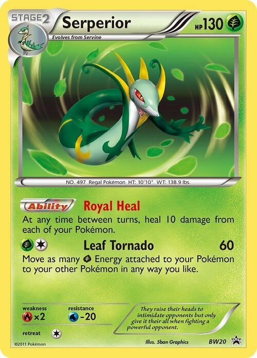 Serperior Card Front
