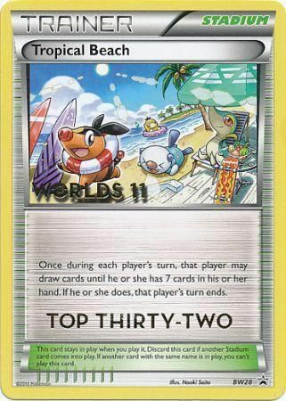 Tropical Beach [Top Thirty-Two] Card Front