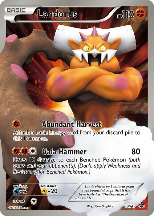 Landorus Card Front