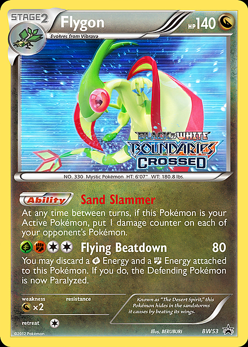 Flygon Card Front
