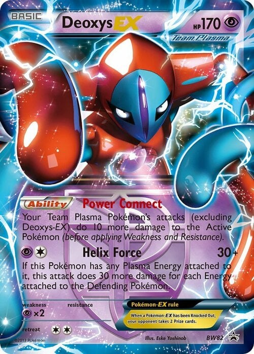 Deoxys EX Card Front
