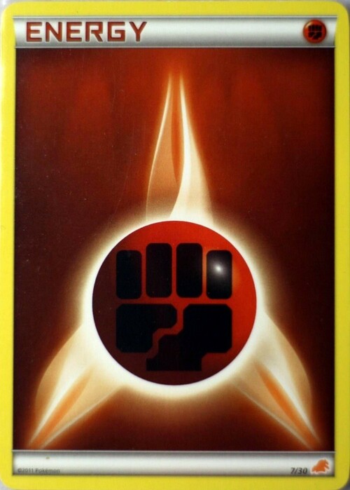 Fighting Energy Card Front