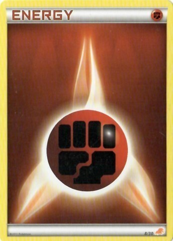 Fighting Energy Card Front