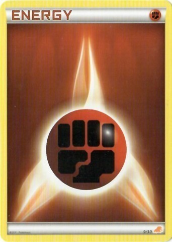 Fighting Energy Card Front