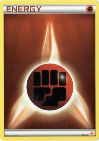 Fighting Energy Card Front