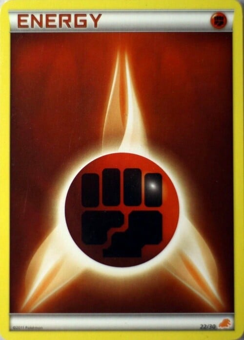 Fighting Energy Card Front