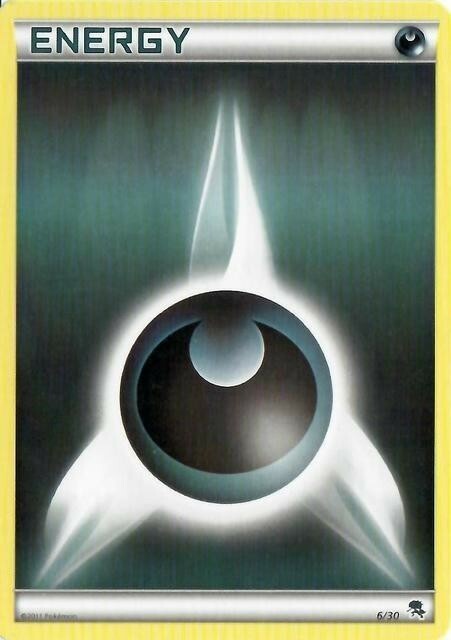Darkness Energy Card Front